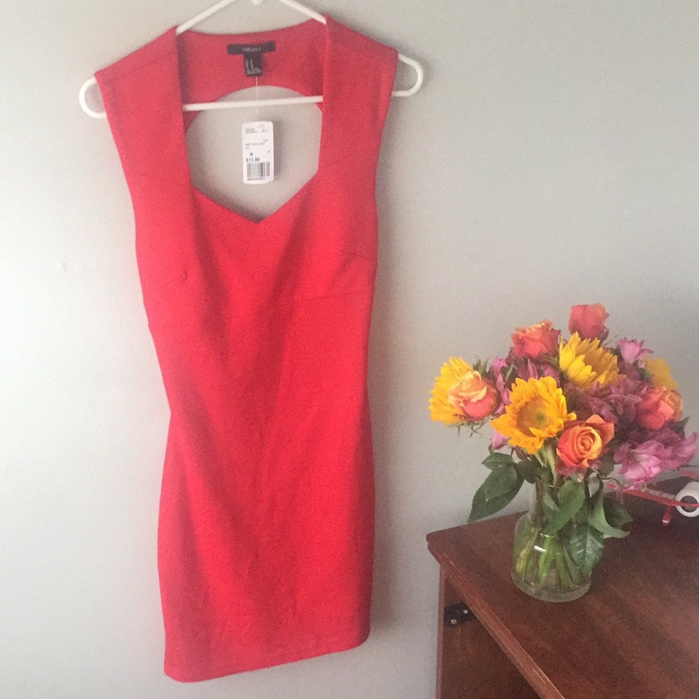 Red dress